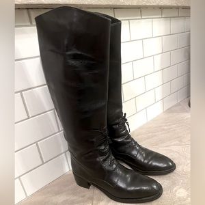 Joan & David Vintage Equestrian Boots